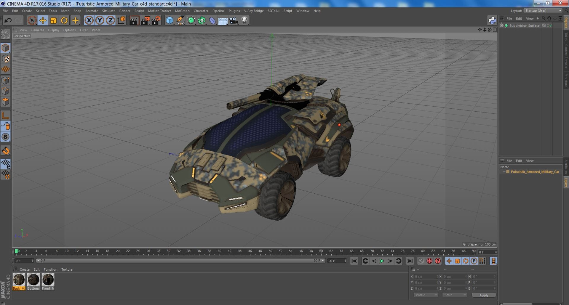 3D Futuristic Armored Military Car model https://p.turbosquid.com/ts-thumb/ql/TVFj6R/PI/futuristicarmoredmilitarycar3dmodel045/jpg/1710391947/1920x1080/fit_q87/2ad803d4fb74bcc5a97ea09f10a50a9b2a2e4555/futuristicarmoredmilitarycar3dmodel045.jpg