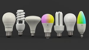 3D Bulb Collection model