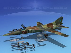 mig-27 flogger 3d model