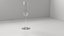 champagne glass 1 3D model