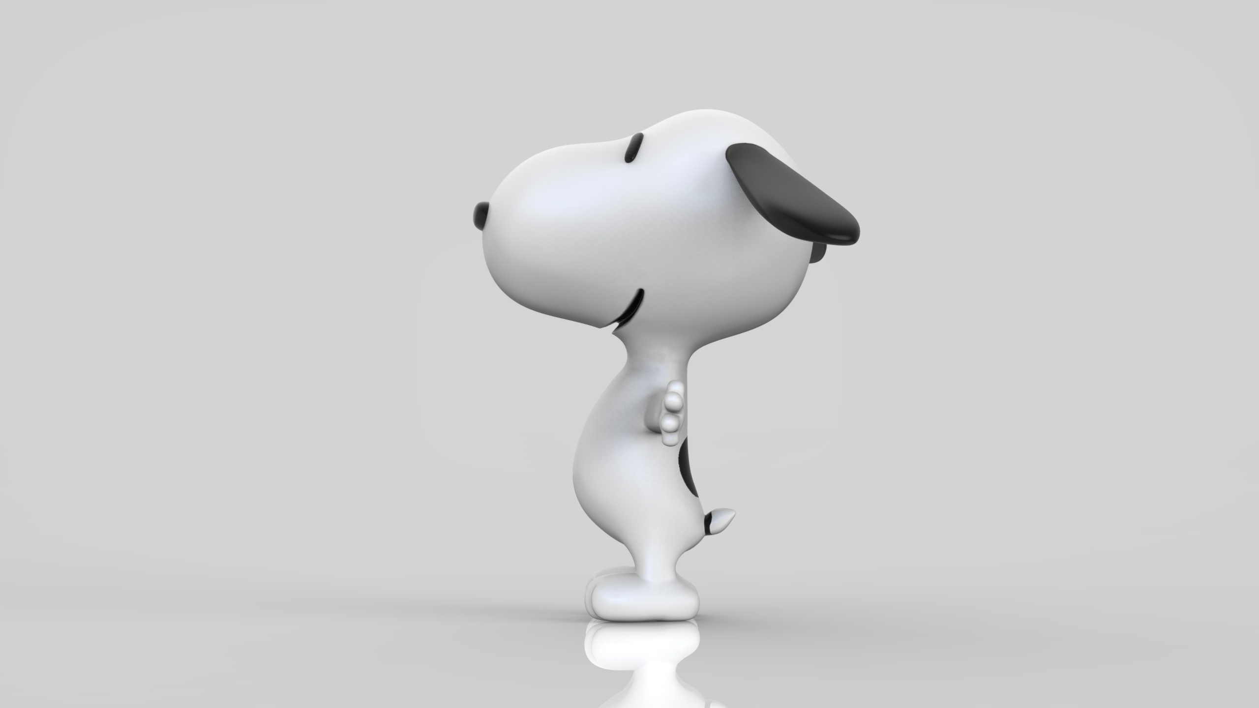 Snoopy comics 3D model - TurboSquid 1690615