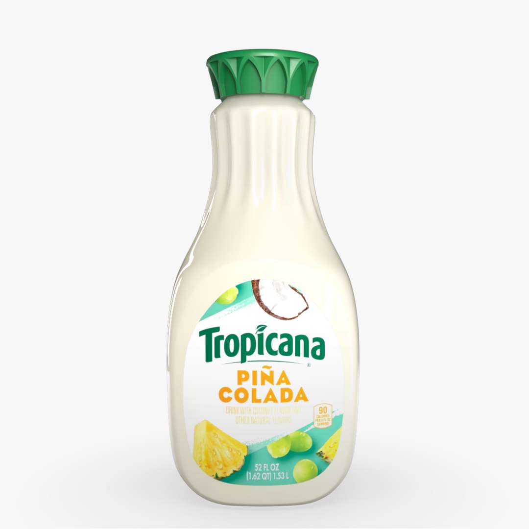 Tropicana Pina Colada 3D model TurboSquid 1927011