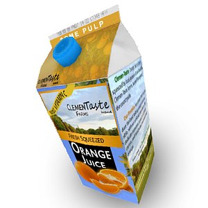 Orange Juice Carton