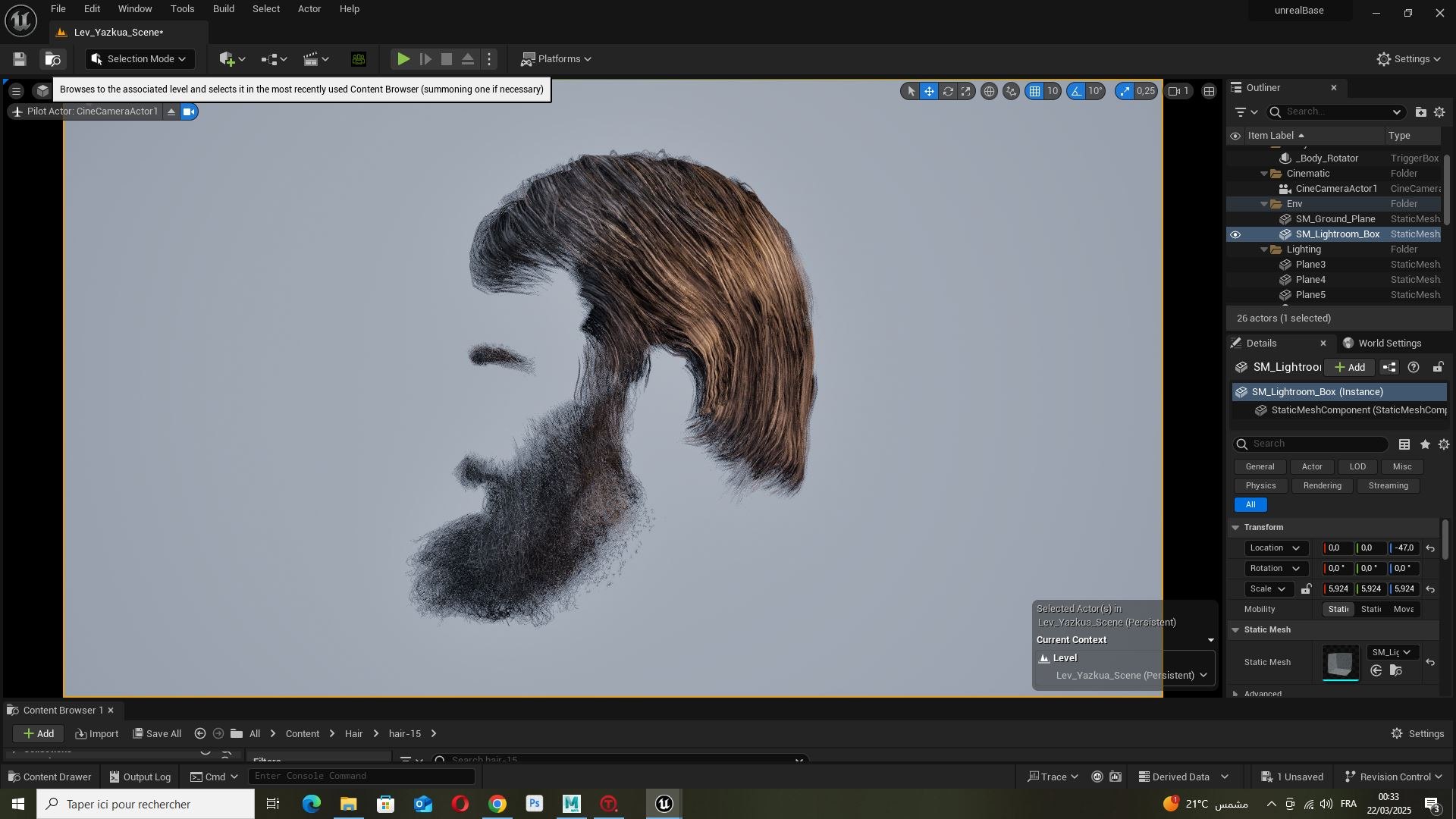 Thick Beard With Classic Hair - Game-Ready Asset Model - TurboSquid 2395995