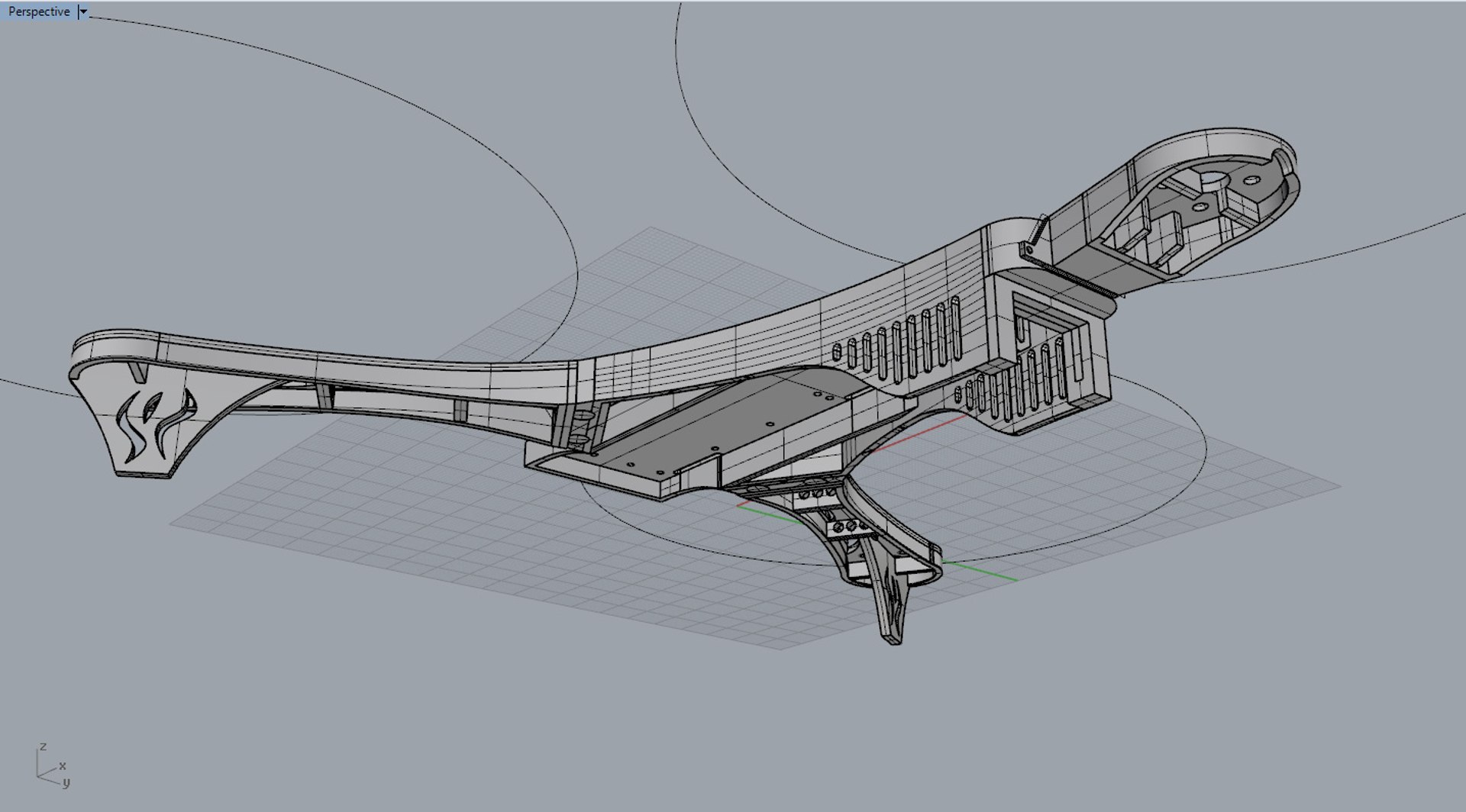 3D Tri Copter - TurboSquid 1287857