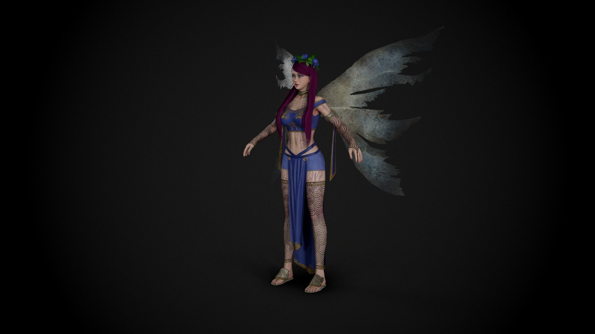 Fairy model https://p.turbosquid.com/ts-thumb/ql/oPykmh/4j/screenshot015/jpg/1654602735/1920x1080/fit_q87/3fb8c8e9303da41e0989d30defc9e02ac469efd1/screenshot015.jpg
