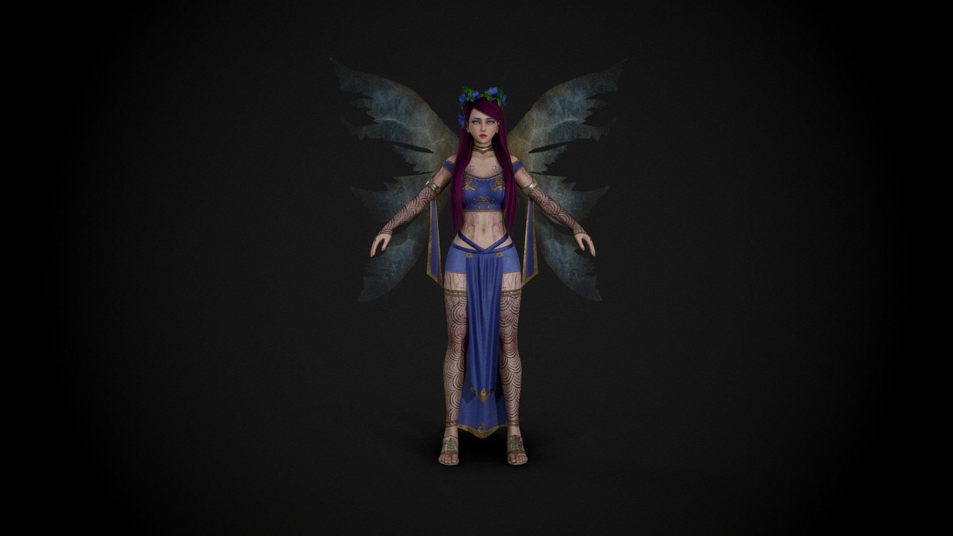 Fairy model https://p.turbosquid.com/ts-thumb/ql/oPykmh/f1/screenshot000/jpg/1654602729/1920x1080/fit_q87/588b8eff4cb7a2bad83d4d27631d4b9e13139b1f/screenshot000.jpg