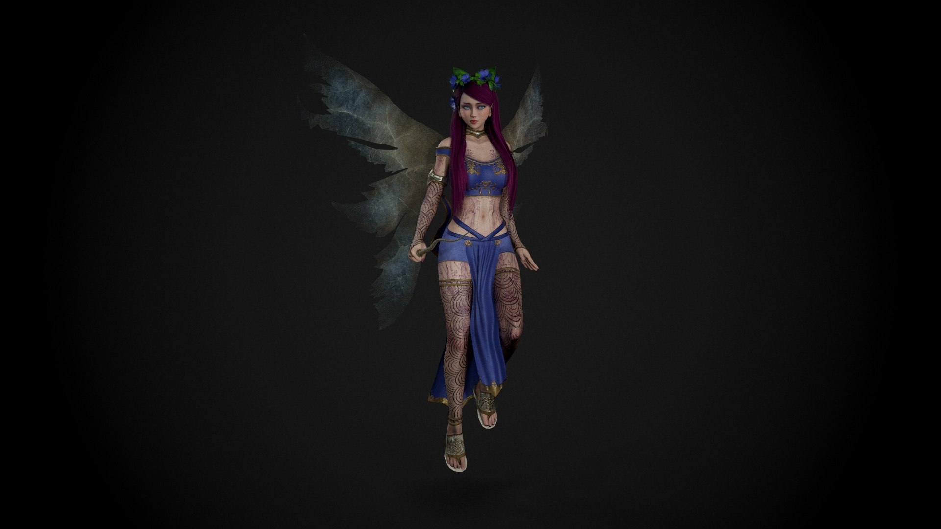 Fairy model https://p.turbosquid.com/ts-thumb/ql/oPykmh/hB/screenshot022/jpg/1654602742/1920x1080/fit_q87/c361ded57399ba38743add5462885a477fbf3f5e/screenshot022.jpg