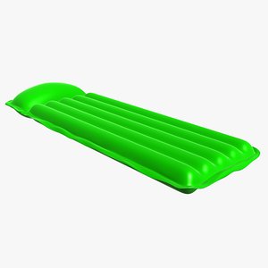 inflatable pool mattress 3d model