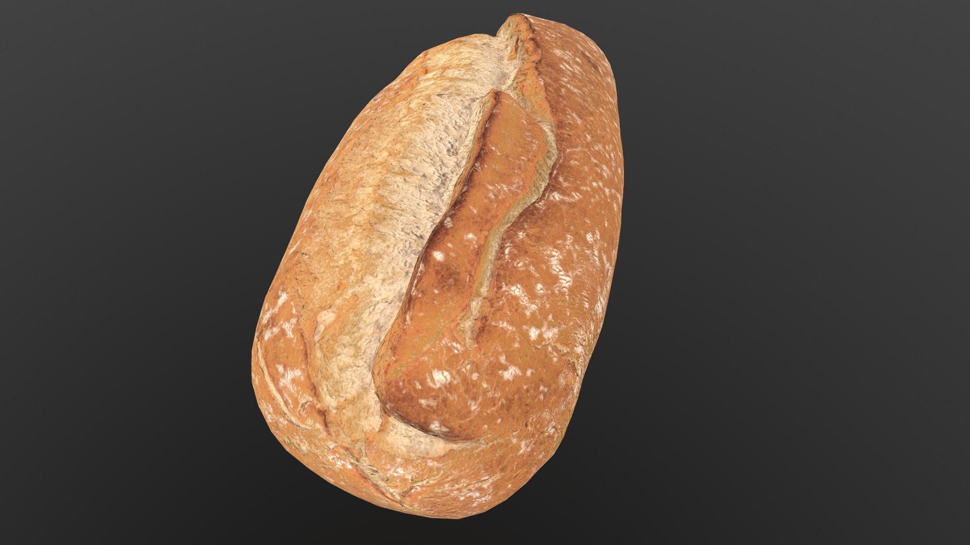 3D Bread Roll AR VR PBR Lowpoly With Game Ready 3d Model TurboSquid 2091032