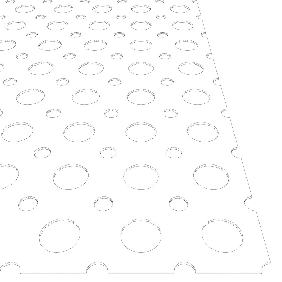 Perforated panel with 24 percent opening 25O143 3D model https://p.turbosquid.com/ts-thumb/ql/vnKCmw/s2/2025o143wf05/jpg/1766474975/1920x1080/fit_q87/19a1fbd6ff4192df83d28fb67dece0e1c232d2bb/2025o143wf05.jpg