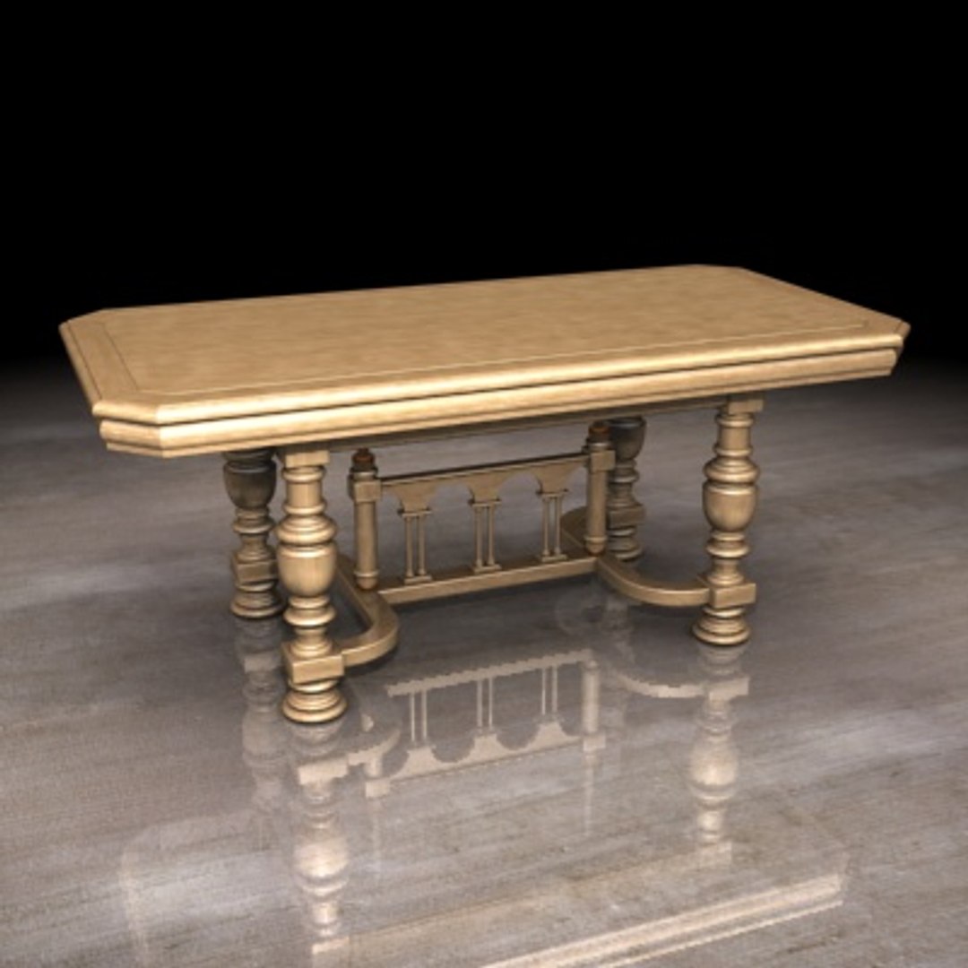 3d model table
