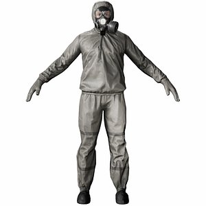 Protection suit 3 3D model