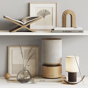 Decorative set with Bang Olufsen