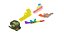 Waffen Pop It Zappelspielzeug-Set