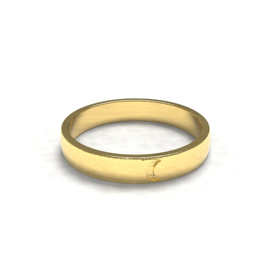 Moon ring 3D model - TurboSquid 2142611