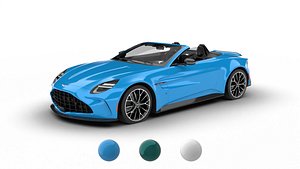 Aston Martin Vantage S Roadster 2026 3d model 3D