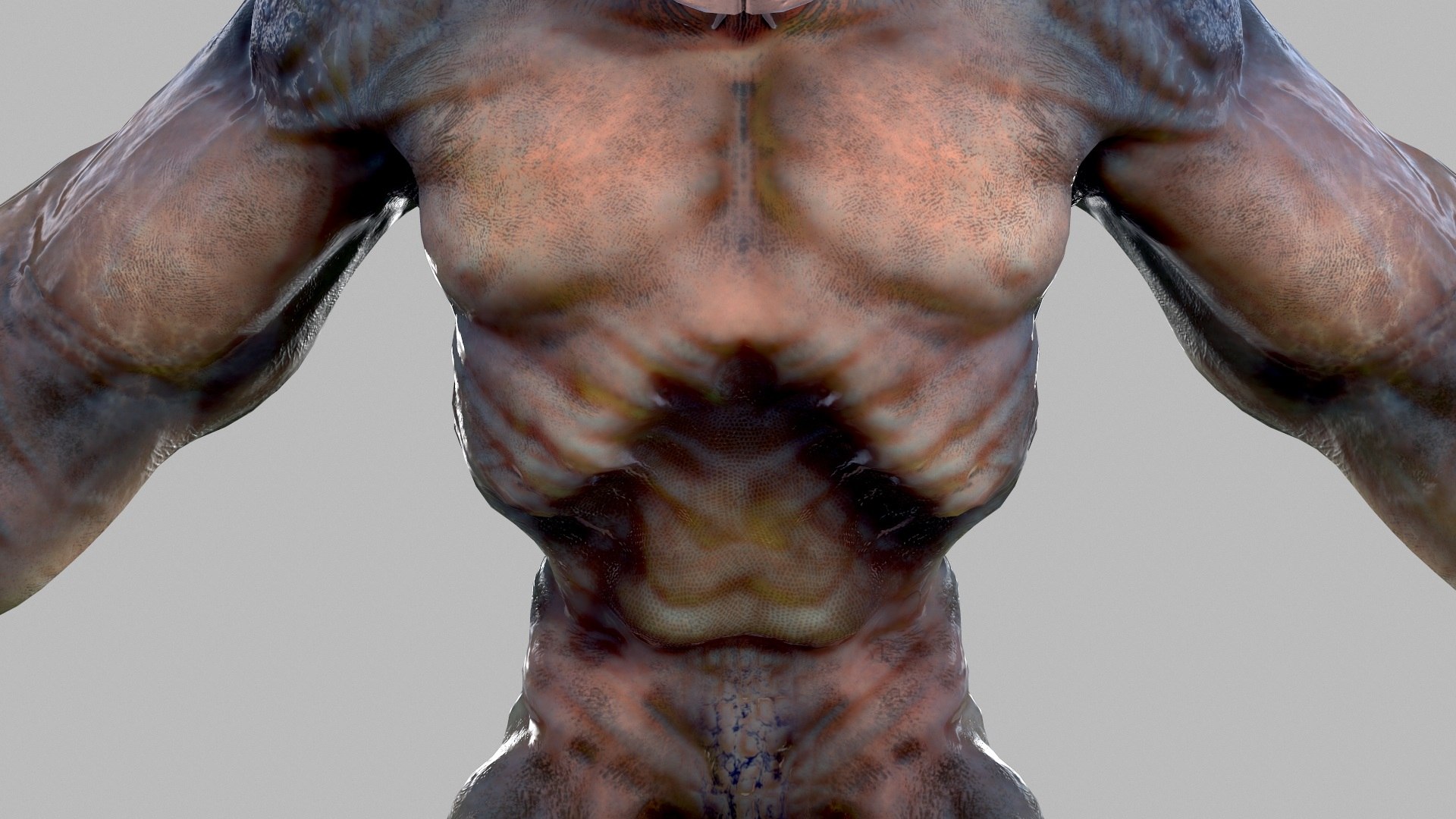 Big Monster With Horns 3D Model - TurboSquid 1775895