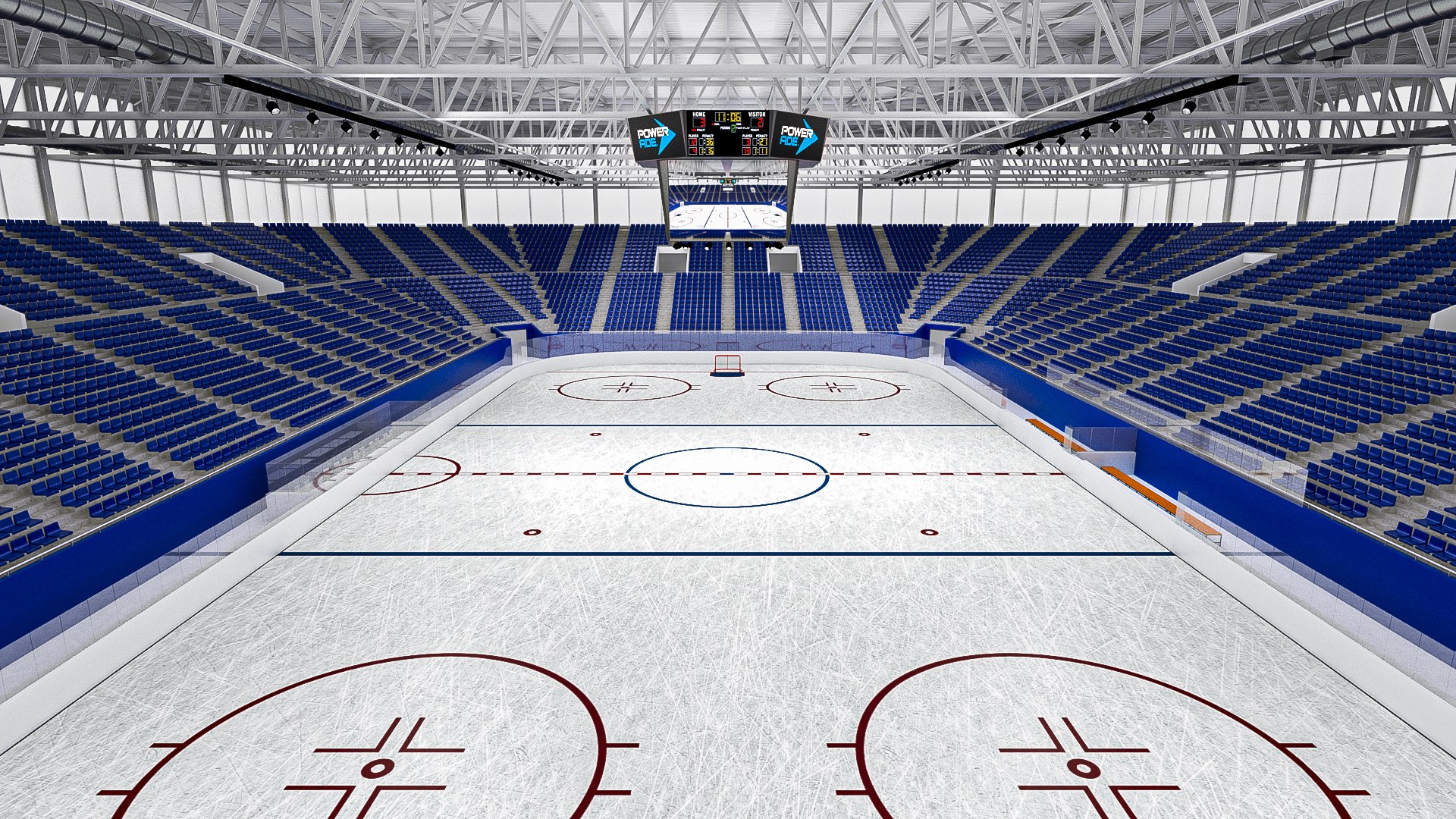 Ice Hockey Arena 01 3D Model - TurboSquid 1869172