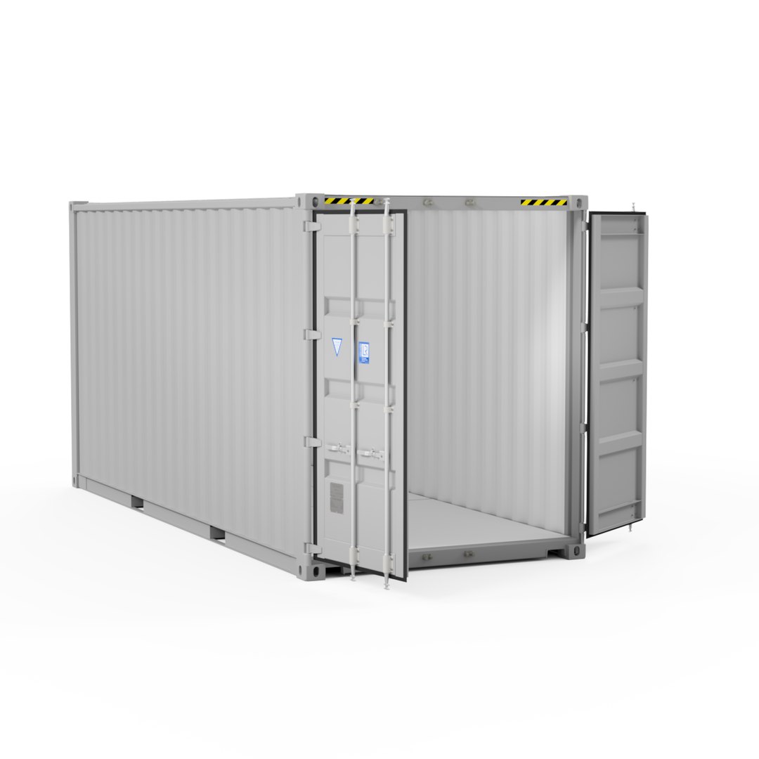 Cad Cube 20 Shipping Container 3D - TurboSquid 1415398