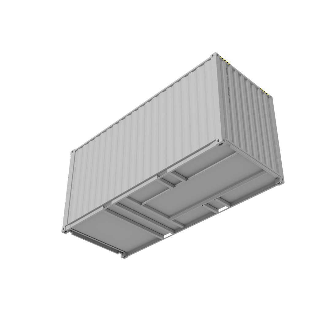 Cad Cube 20 Shipping Container 3D - TurboSquid 1415398