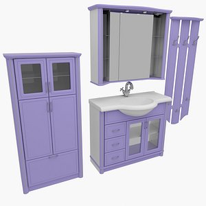 3d model bathroom furniture