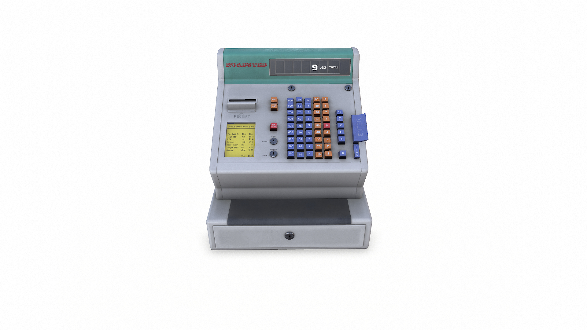 Retro Electronic Cash Register Low-poly PBR model https://p.turbosquid.com/ts-thumb/qm/I0Hz9l/IU/a/png/1763277146/1920x1080/turn_fit_q99/0a85814d807f58dbd286ee156ef76fd87ed6ef25/a-1.jpg