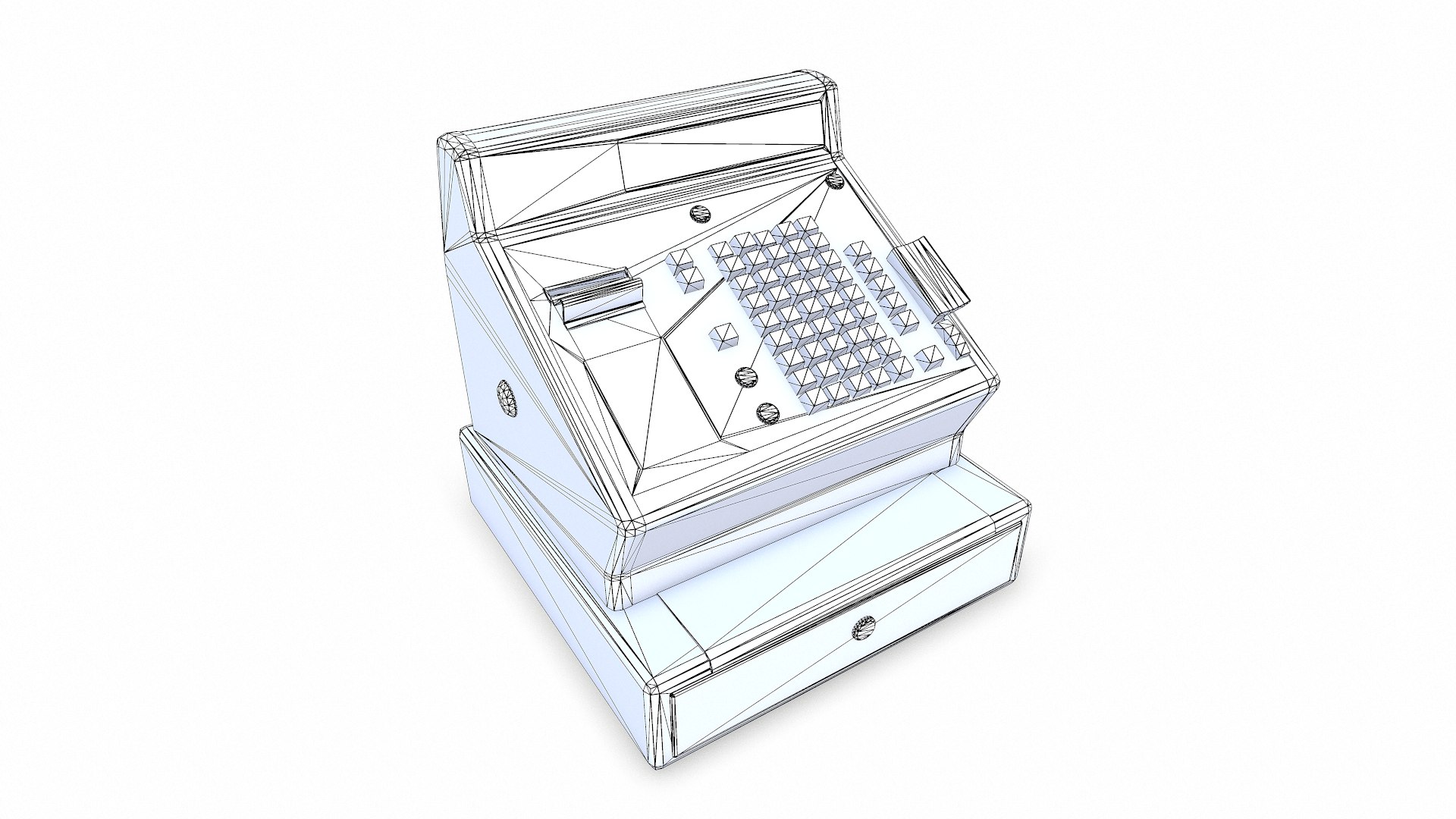 Retro Electronic Cash Register Low-poly PBR model https://p.turbosquid.com/ts-thumb/qm/I0Hz9l/uh/screenshot022/png/1763277098/1920x1080/fit_q87/8e05cf4dee8148fbce245353706b00d053116343/screenshot022.jpg
