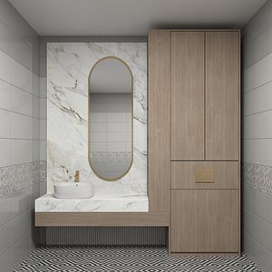 3D Bathroom - 002