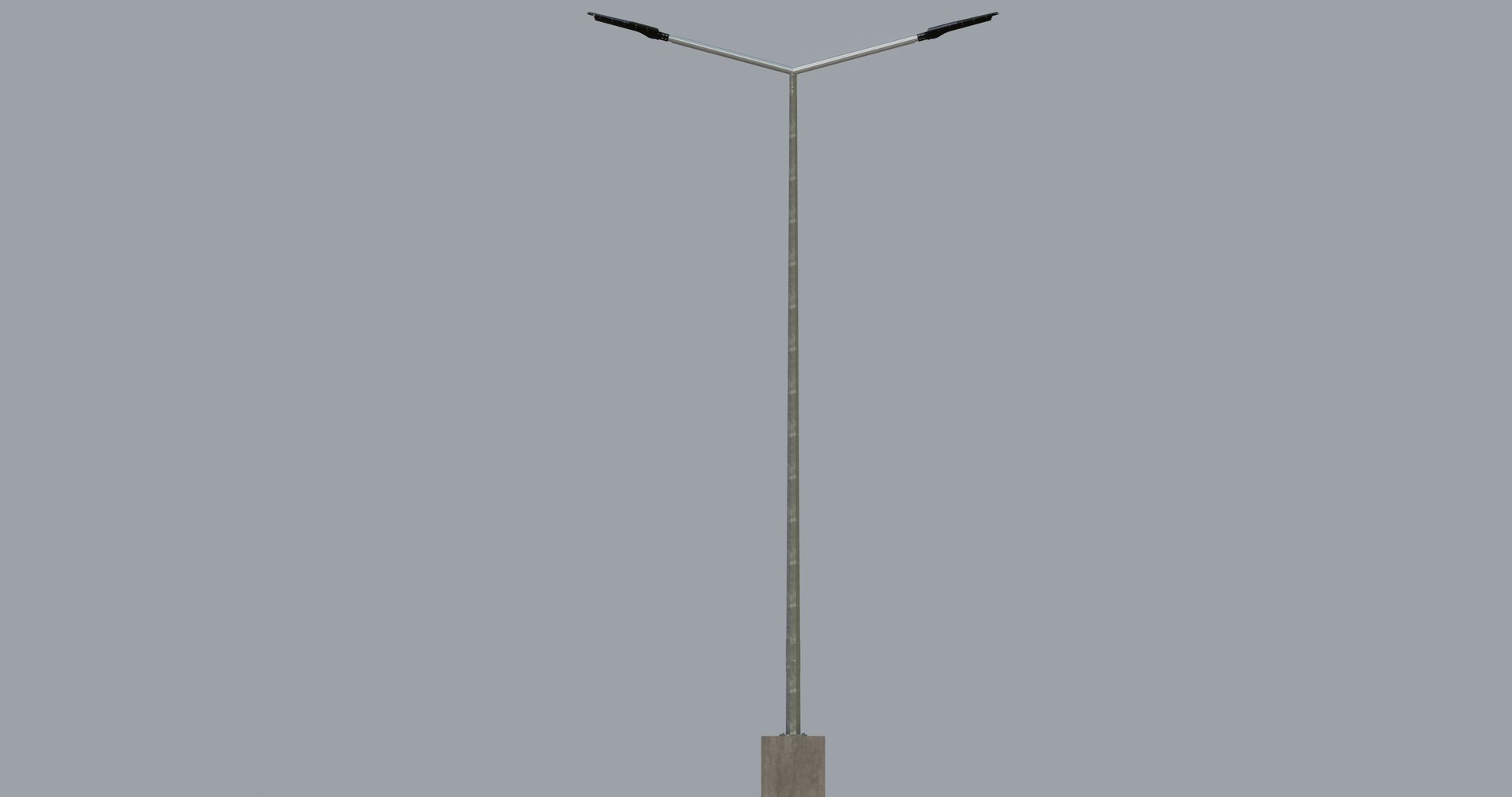 5 Meter Octogonal Lighting Pole -Double Consol 3D Model - TurboSquid ...