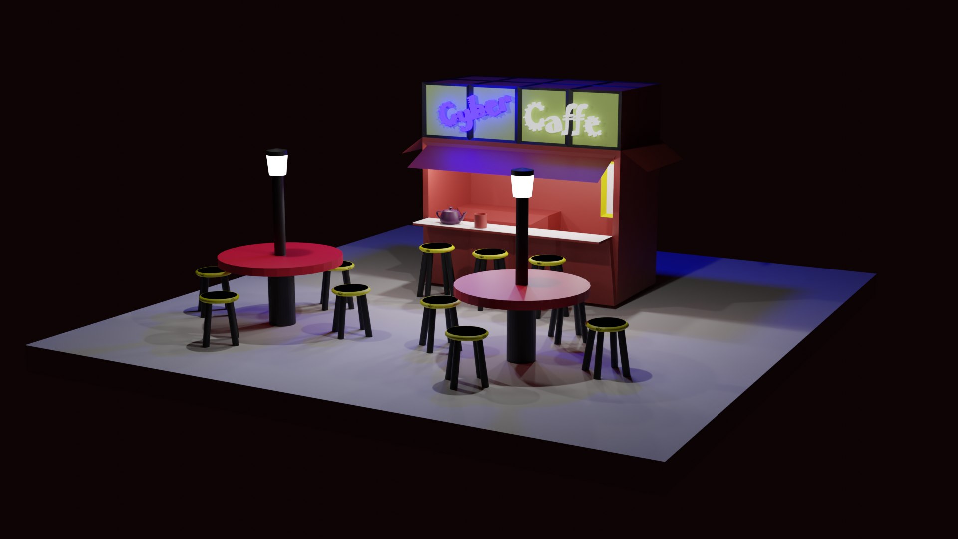 modelo 3d Simple Shop - TurboSquid 2049396