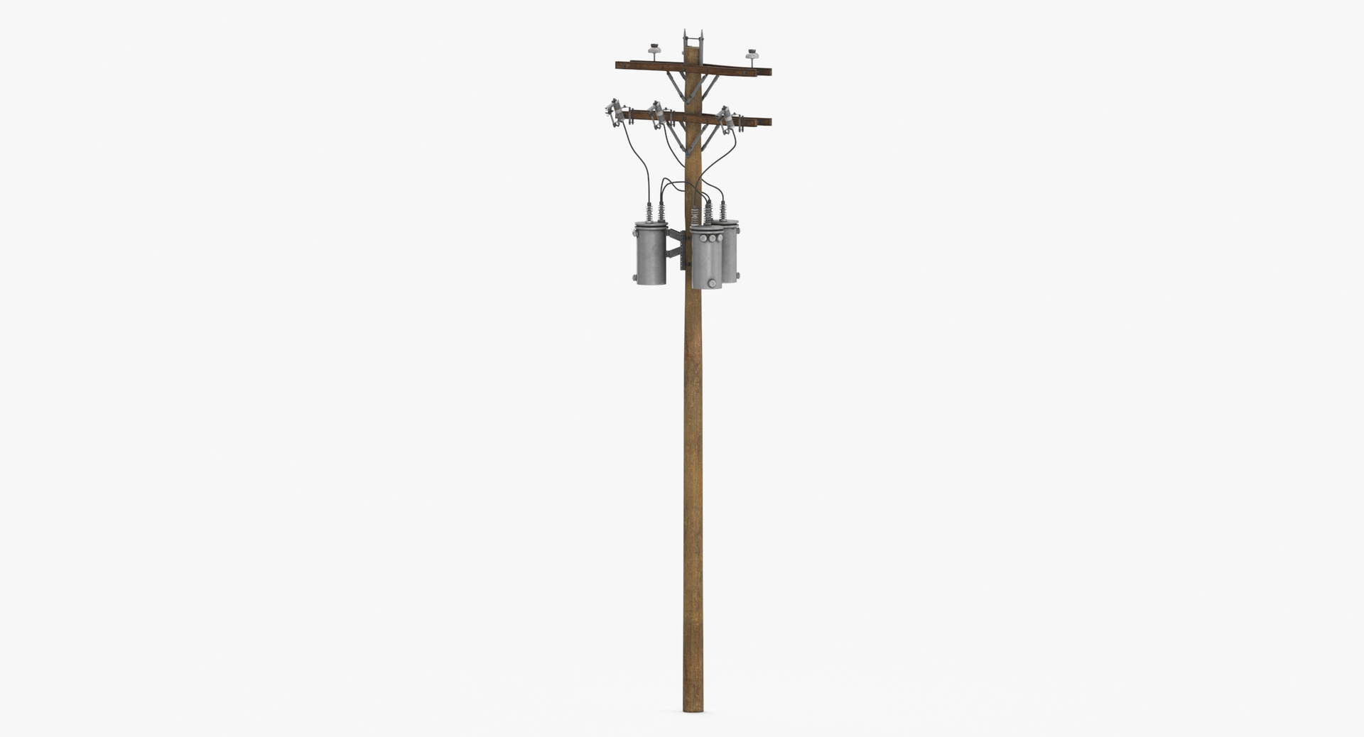 Wooden Power Lines 02 No Wires Clean And Dirty 3D Model - TurboSquid ...