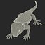 3d model bearded dragon pose 3