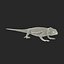 3d model bearded dragon pose 3