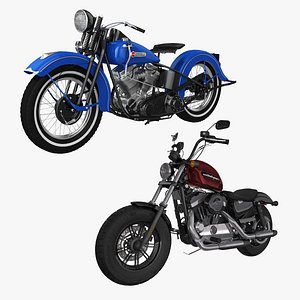 Harley-Davidson Panhead 1948 and Sportster Forty-Eight Collection