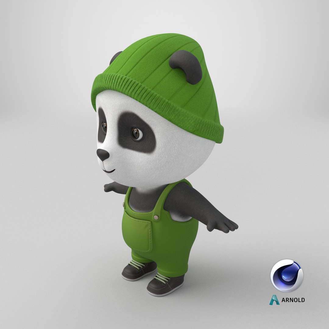3D Cartoon Panda https://p.turbosquid.com/ts-thumb/qm/c3lOMr/SL/stemcell_cinema_4d_arnold_render/png/1715632027/1920x1080/fit_q87/8de27967ea8772fa652406f8cf133c02a8d4befd/stemcell_cinema_4d_arnold_render.jpg