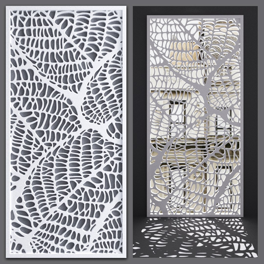 3D Decorative Partitions Pattern Model - TurboSquid 1351382