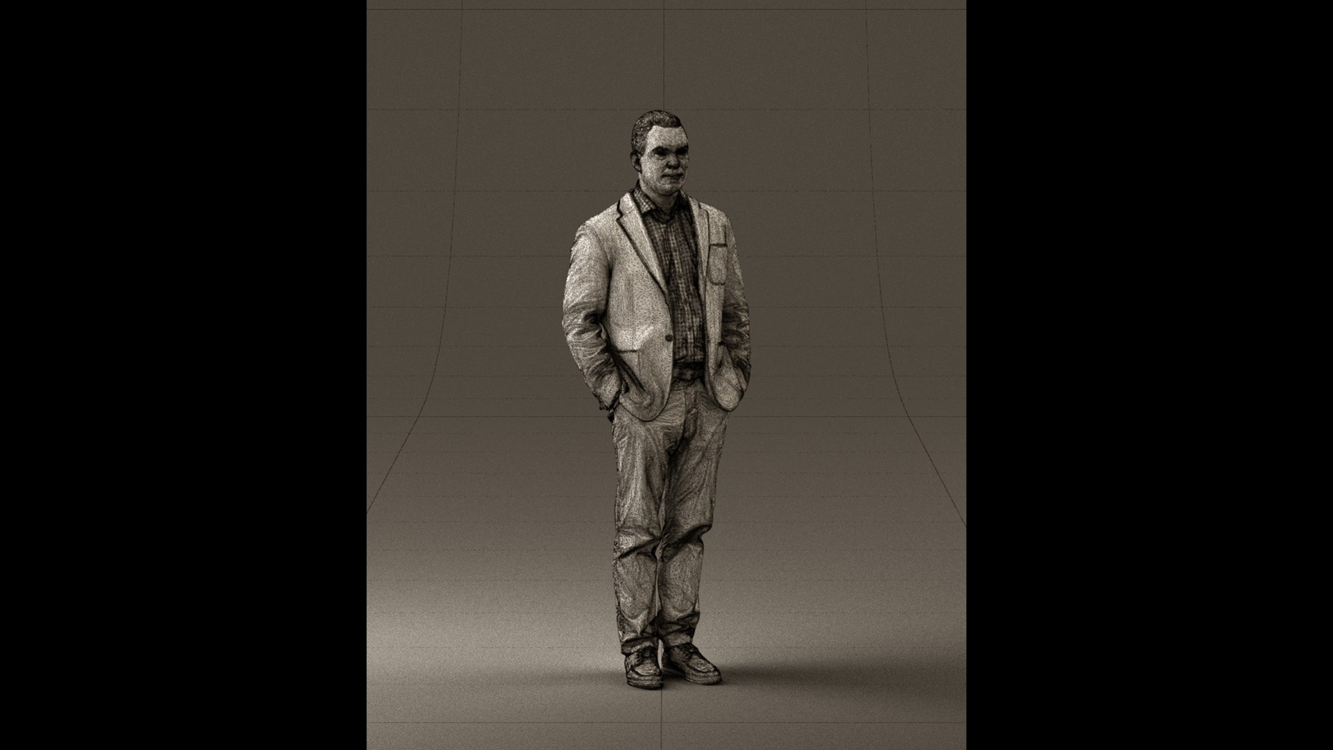 3D Scanned Realistic Human Model - TurboSquid 1648249