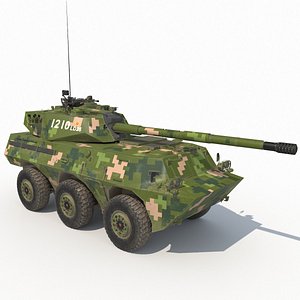 PLA PTL02 Wheeled Tank Destroyer