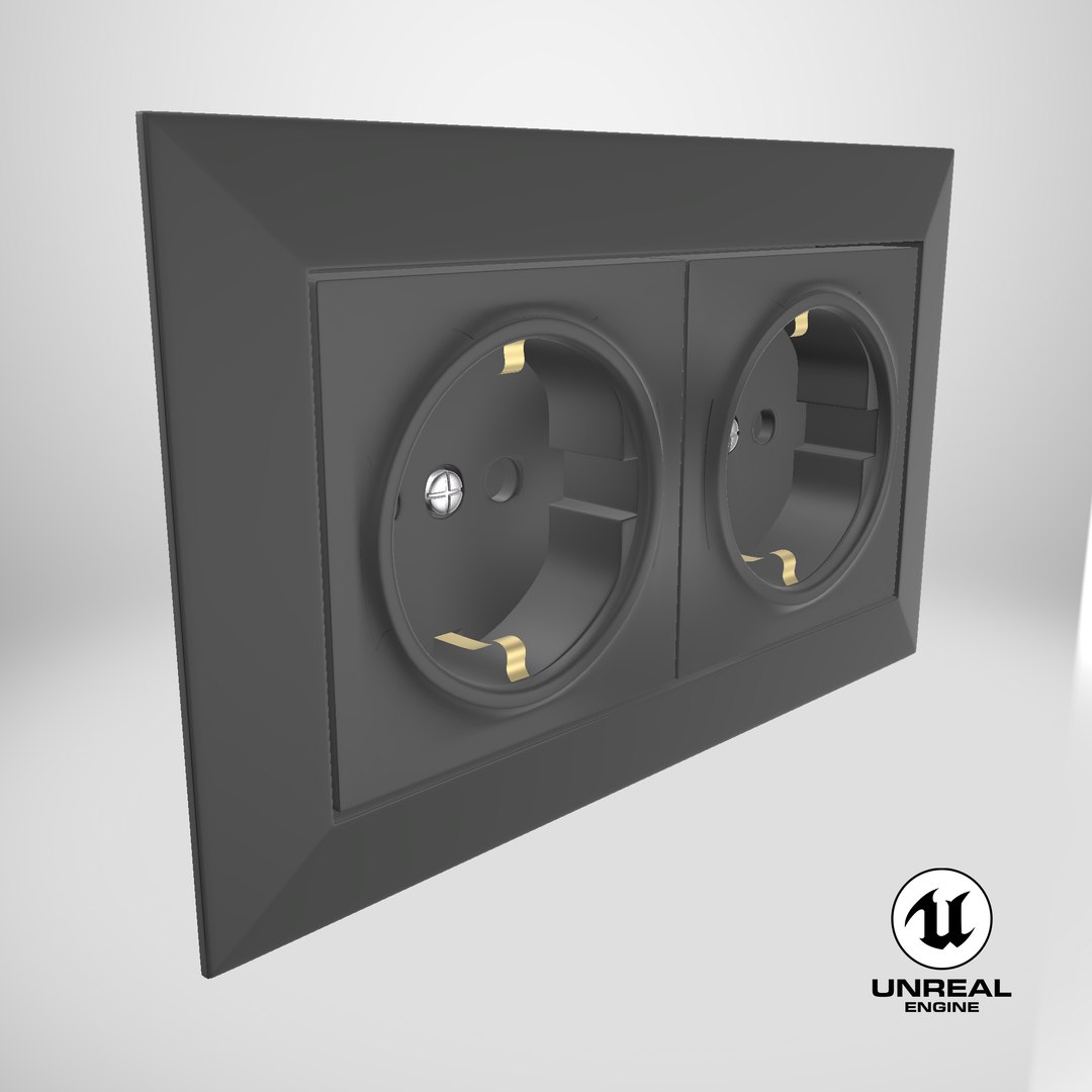 Socket Blender Cycles 3D Model - TurboSquid 1629343