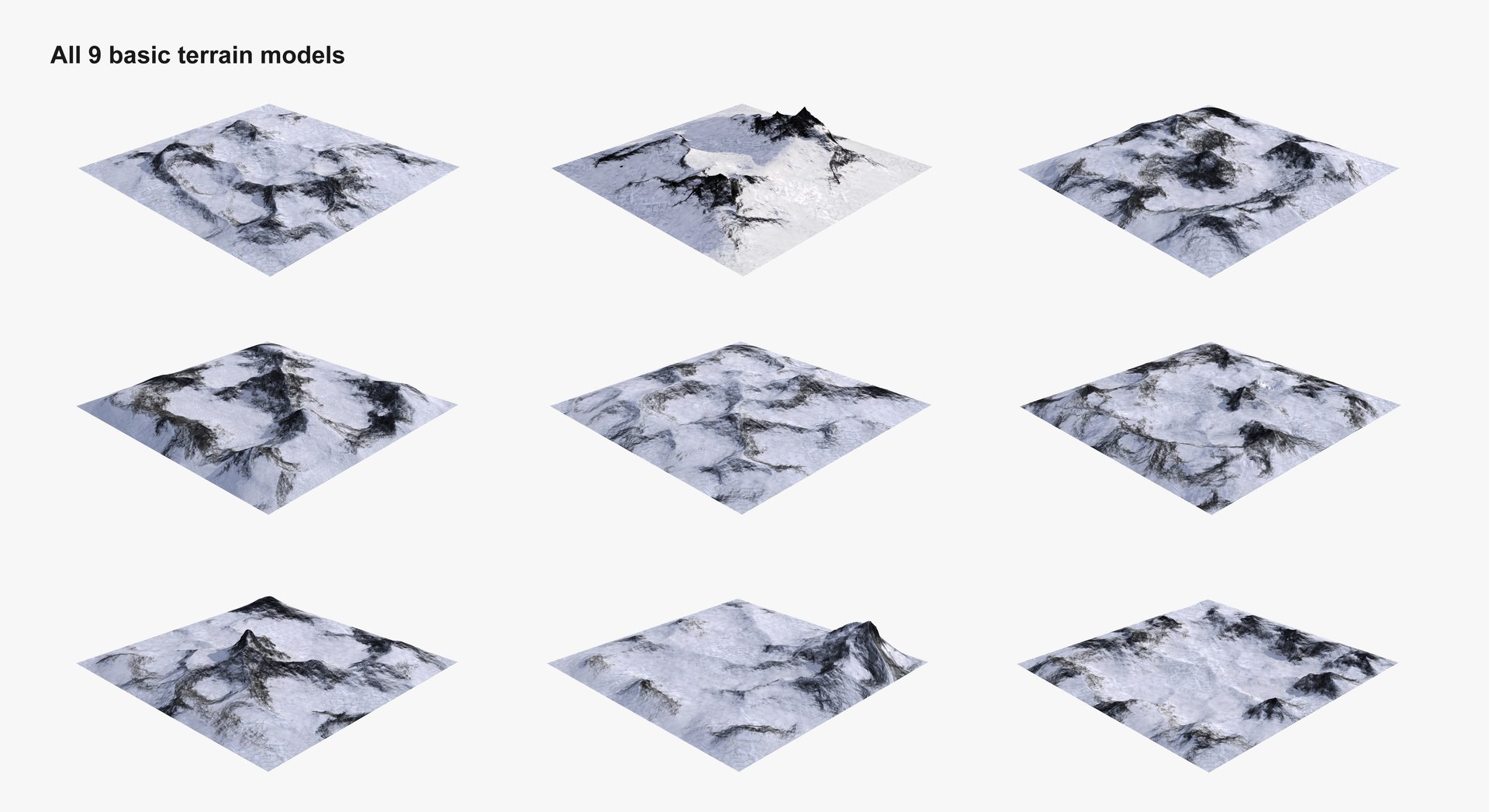 3D snow mountain range terrain landscape https://p.turbosquid.com/ts-thumb/qm/jR6zQI/0X9MACR6/minter48_010/jpg/1548787470/1920x1080/fit_q87/c1bc01a1ece9a1aaa468cf4b7f7645842c9f4f56/minter48_010.jpg