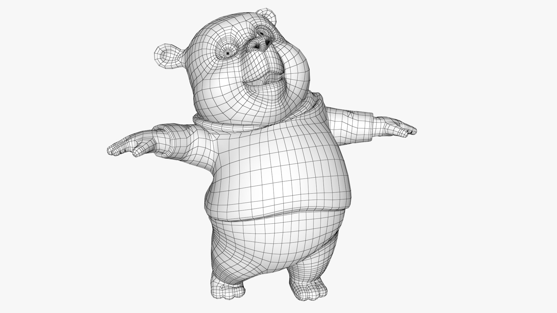 Panda Cartoon Rigged 3D Model - TurboSquid 1828638