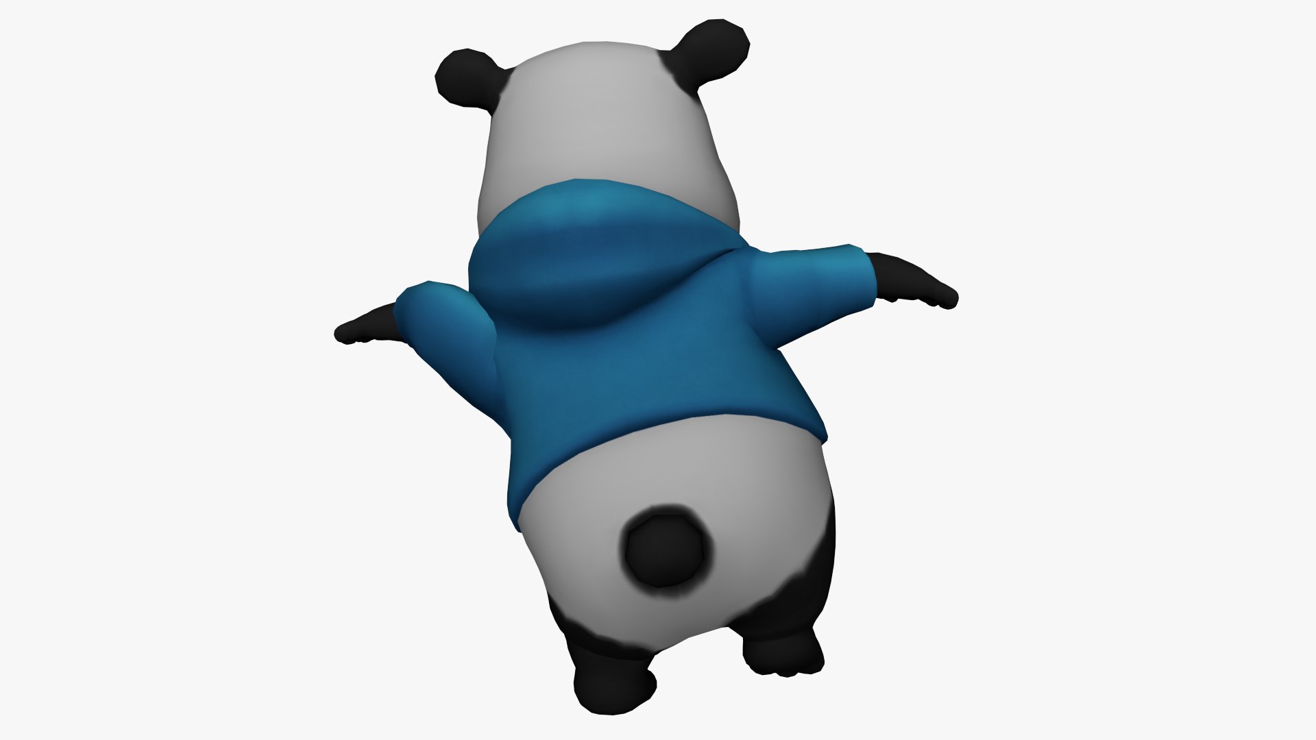 Panda Cartoon Rigged 3D Model - TurboSquid 1828638