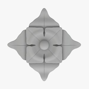 3D model Gothic Ornament 002