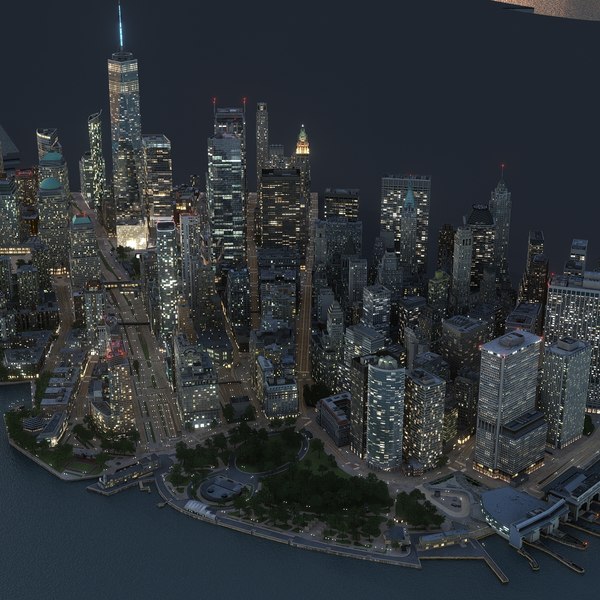 3D manhattan lower 2 3