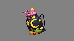 cartoon halloween backpack - gift bag