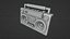 3D Boombox model