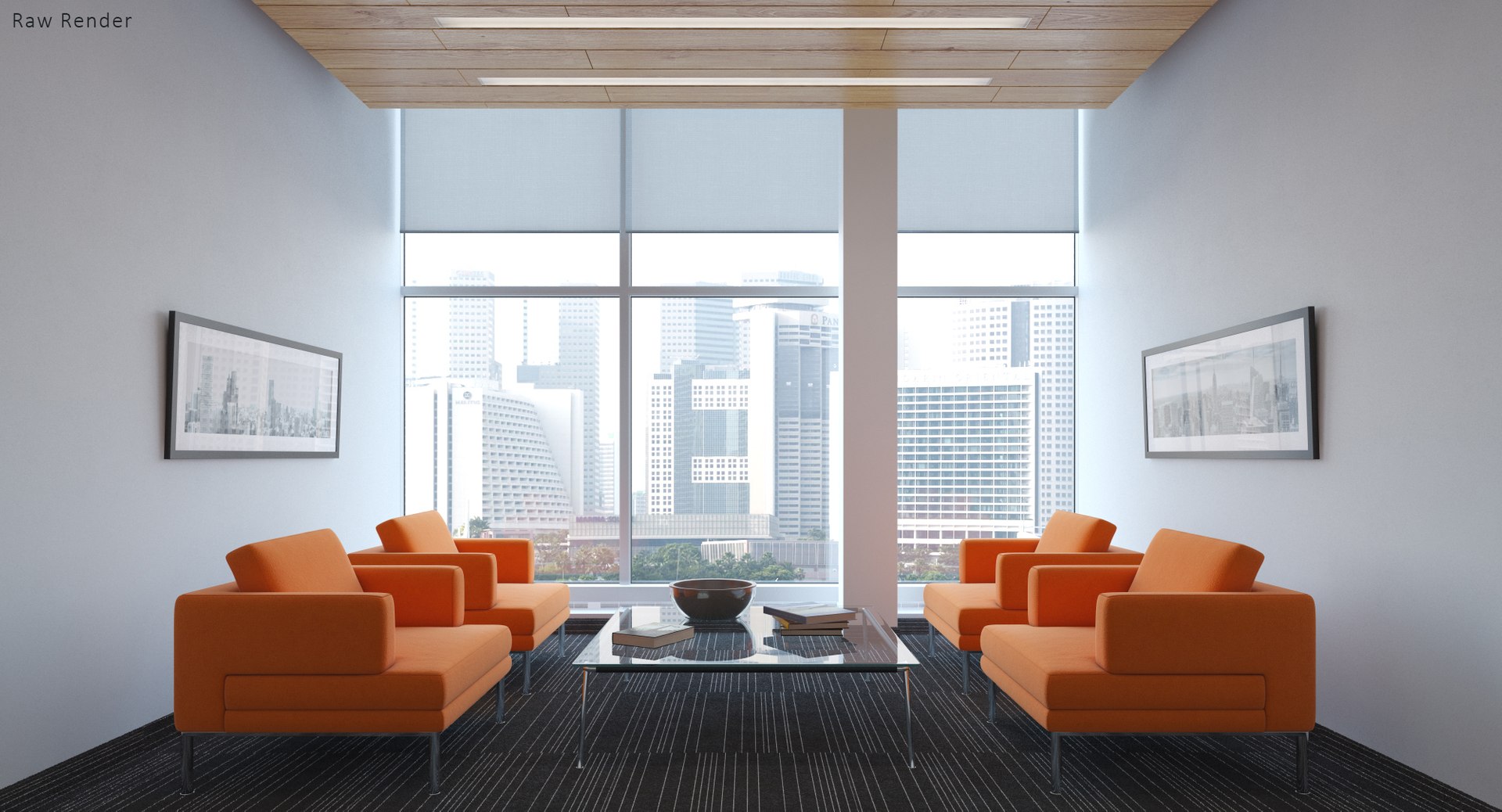 interior simple lounge model