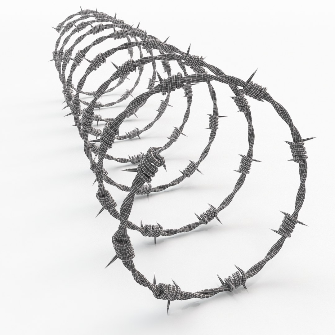barbwire barb wire 3d model https://p.turbosquid.com/ts-thumb/qn/3umCJh/GPvJAKFK/wire_10/jpg/1479808079/1920x1080/fit_q87/5df3070fb6d69cc450fdd23c022458c23f06fe6c/wire_10.jpg