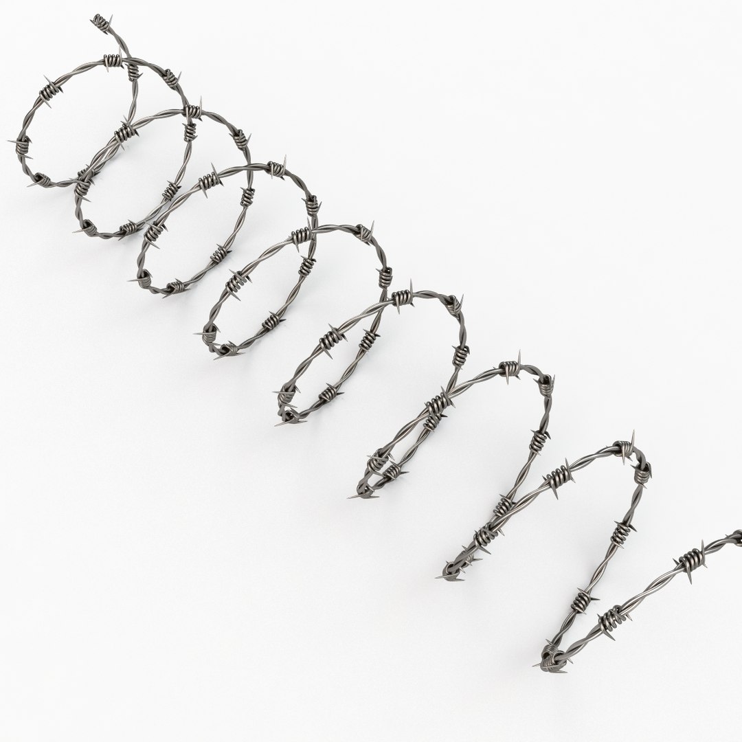 barbwire barb wire 3d model https://p.turbosquid.com/ts-thumb/qn/3umCJh/MGXr55bm/wire_5/jpg/1479808079/1920x1080/fit_q87/8808ea74e7ce268233f9f79d8df9dd551cbdbb7c/wire_5.jpg